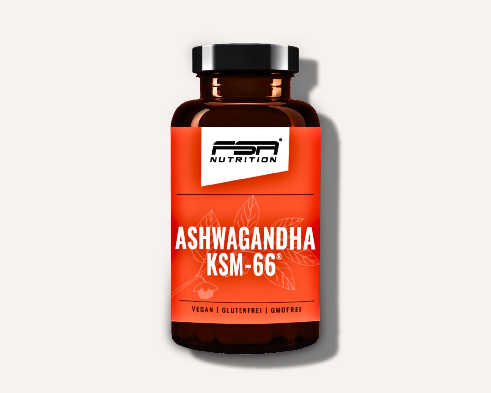 FSA NUTRITION Ashwagandha KSM-66® mit 5% Withanoliden.