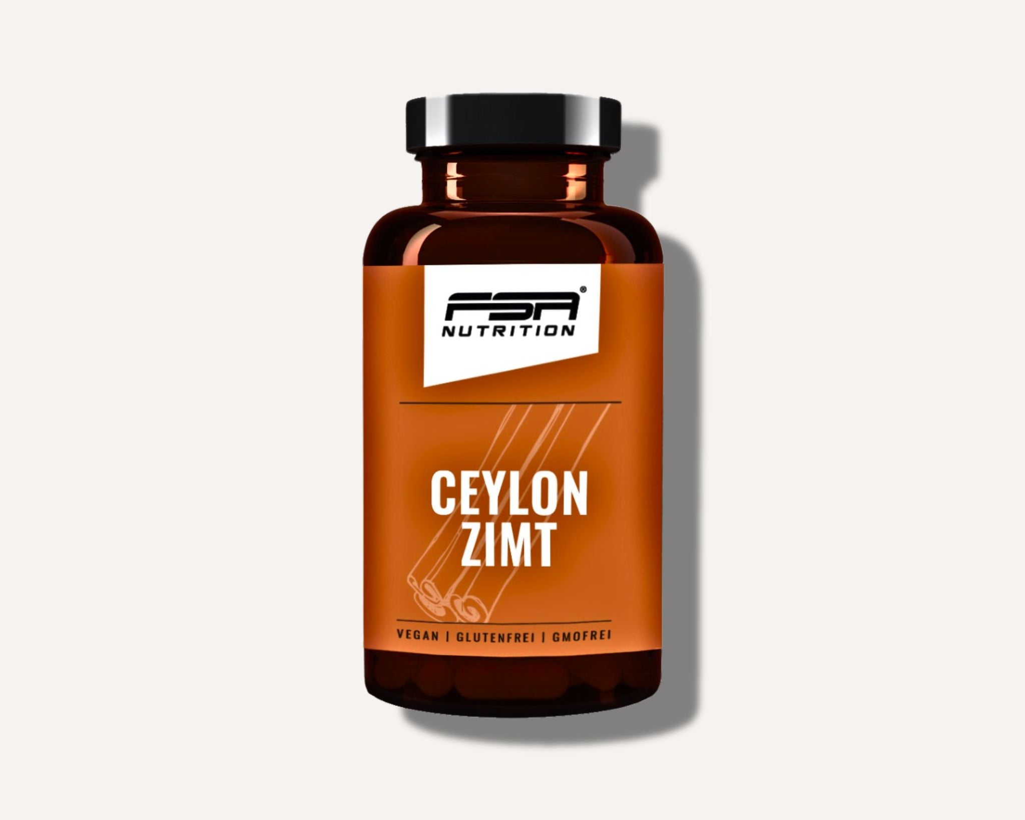 FSA NUTRITION Ceylon Zimt - 180 Kapseln - liefert 250 mg Ceylon Zimt Extrakt (10:1) pro Kapsel - dies entspricht 2.500 mg Ceylon Zimt gemahlen.