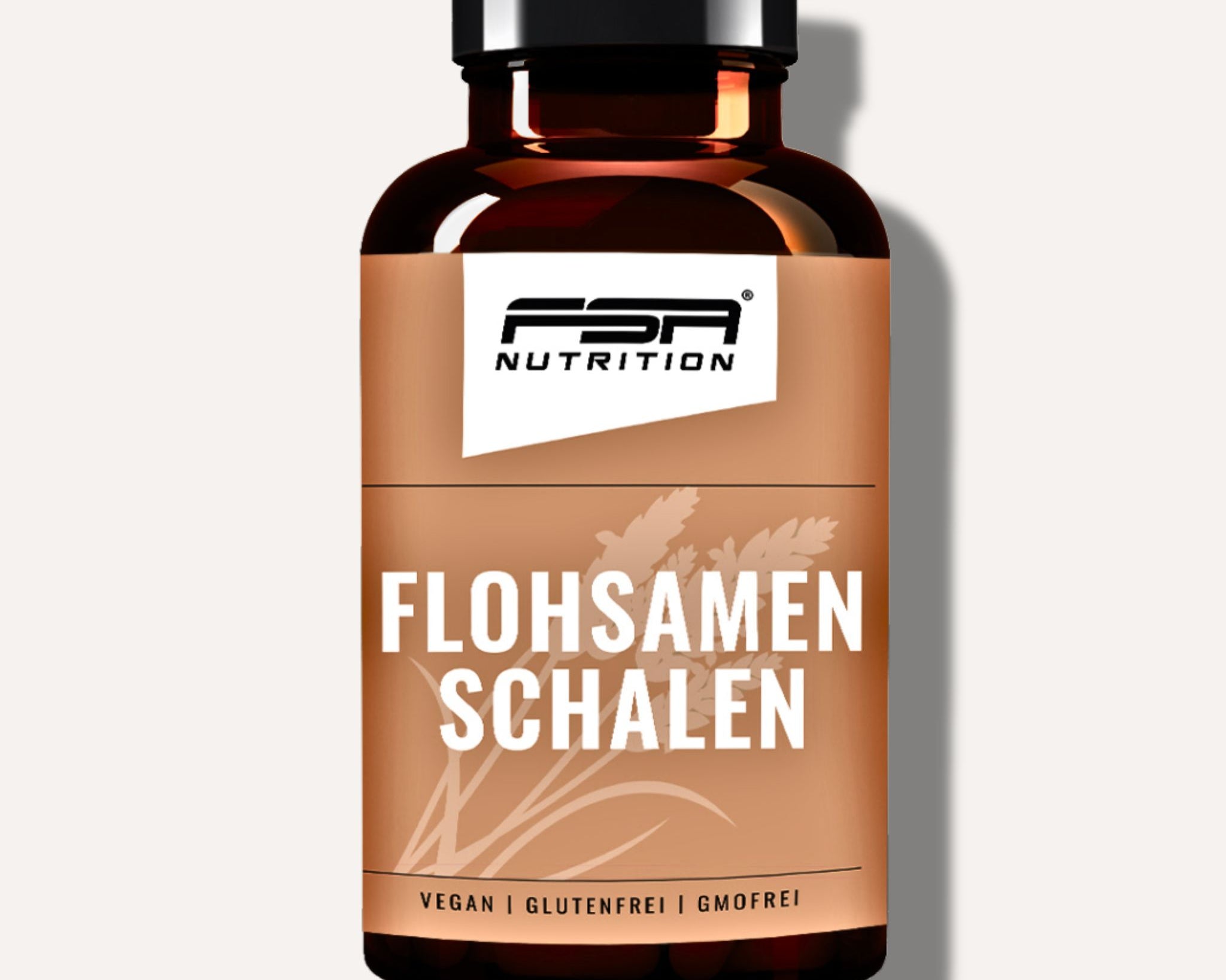 FSA NUTRITION Flohsamenschalen - 180 Kapseln - Stolze 1200 mg Flohsamenschalen pro veganer Kapsel. Nur 3 Kapseln für 3600 mg Tagesportion.