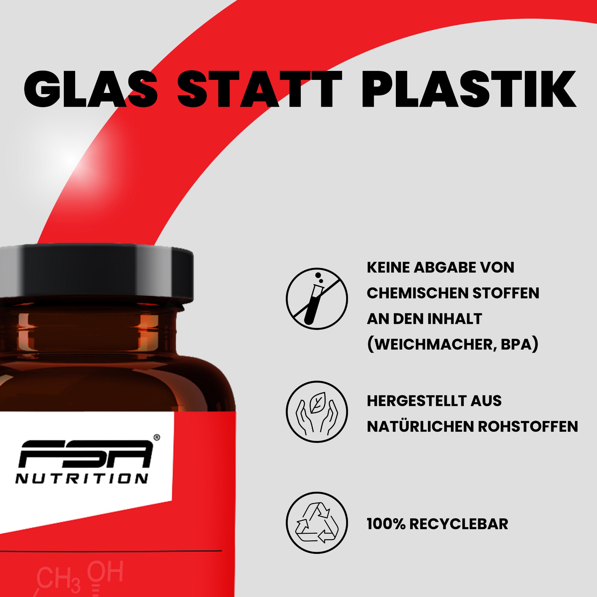 L-Carnitin im Glas - 120 Kapseln