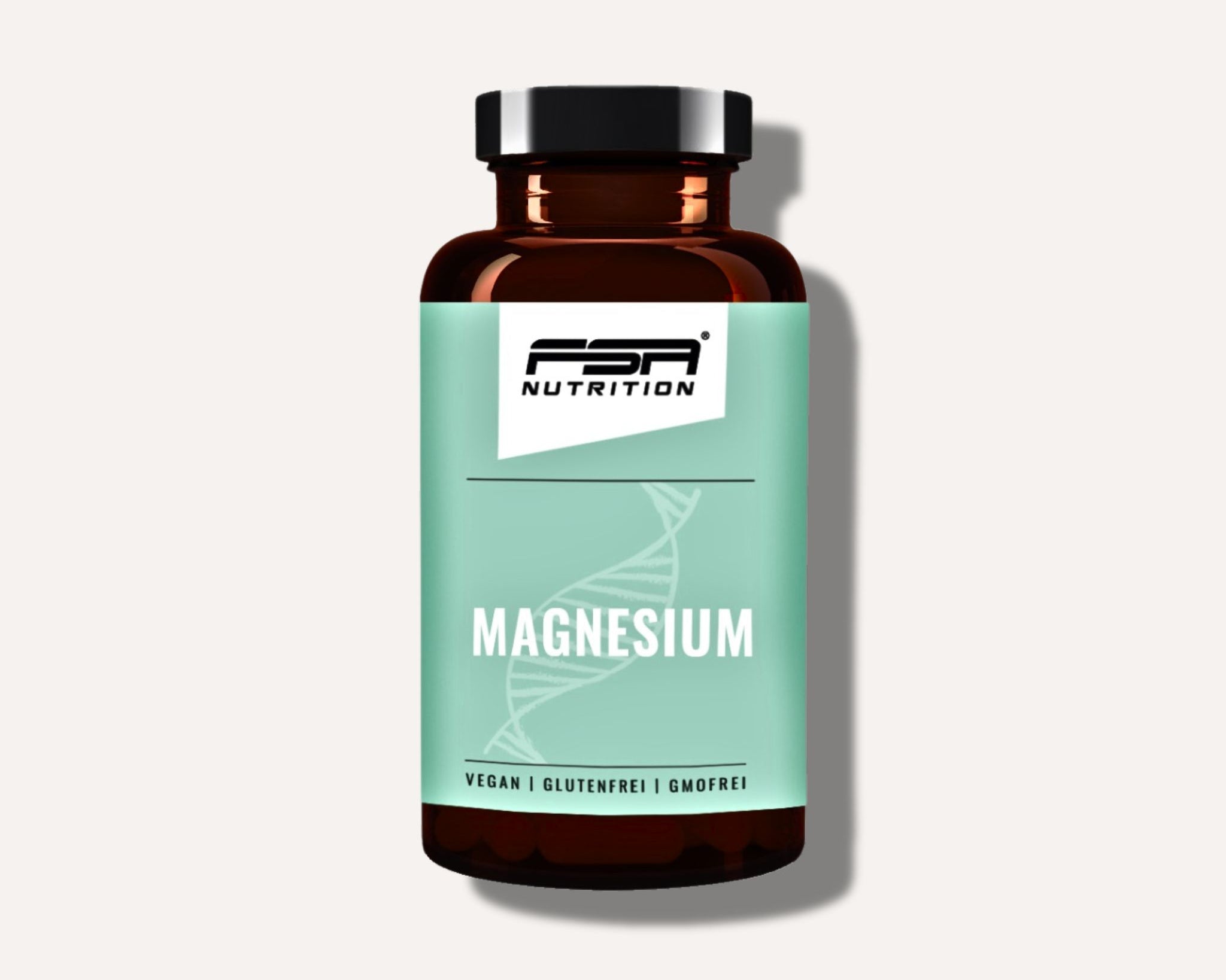 FSA NUTRITION Magnesium Bisglycinat und Citrate 120 Kapseln - Hochwertige Magnesium Verbindung aus Bisglycinat und Citrate Buffered.