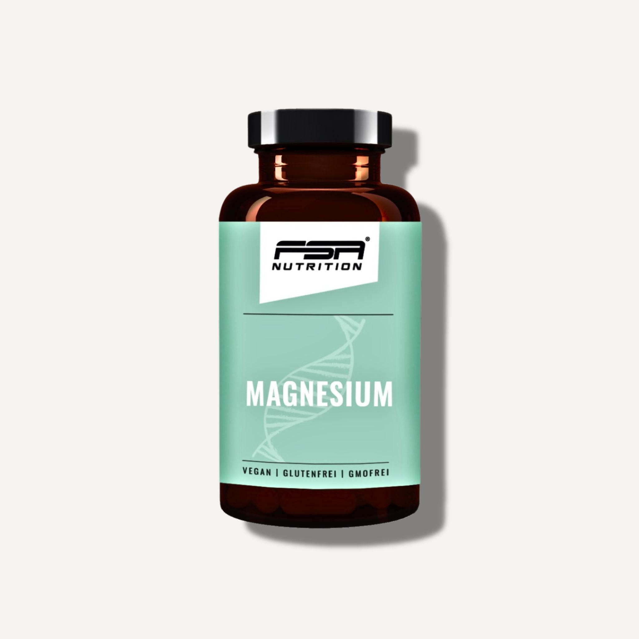 FSA NUTRITION Magnesium Bisglycinat und Citrate 120 Kapseln - Hochwertige Magnesium Verbindung aus Bisglycinat und Citrate Buffered.