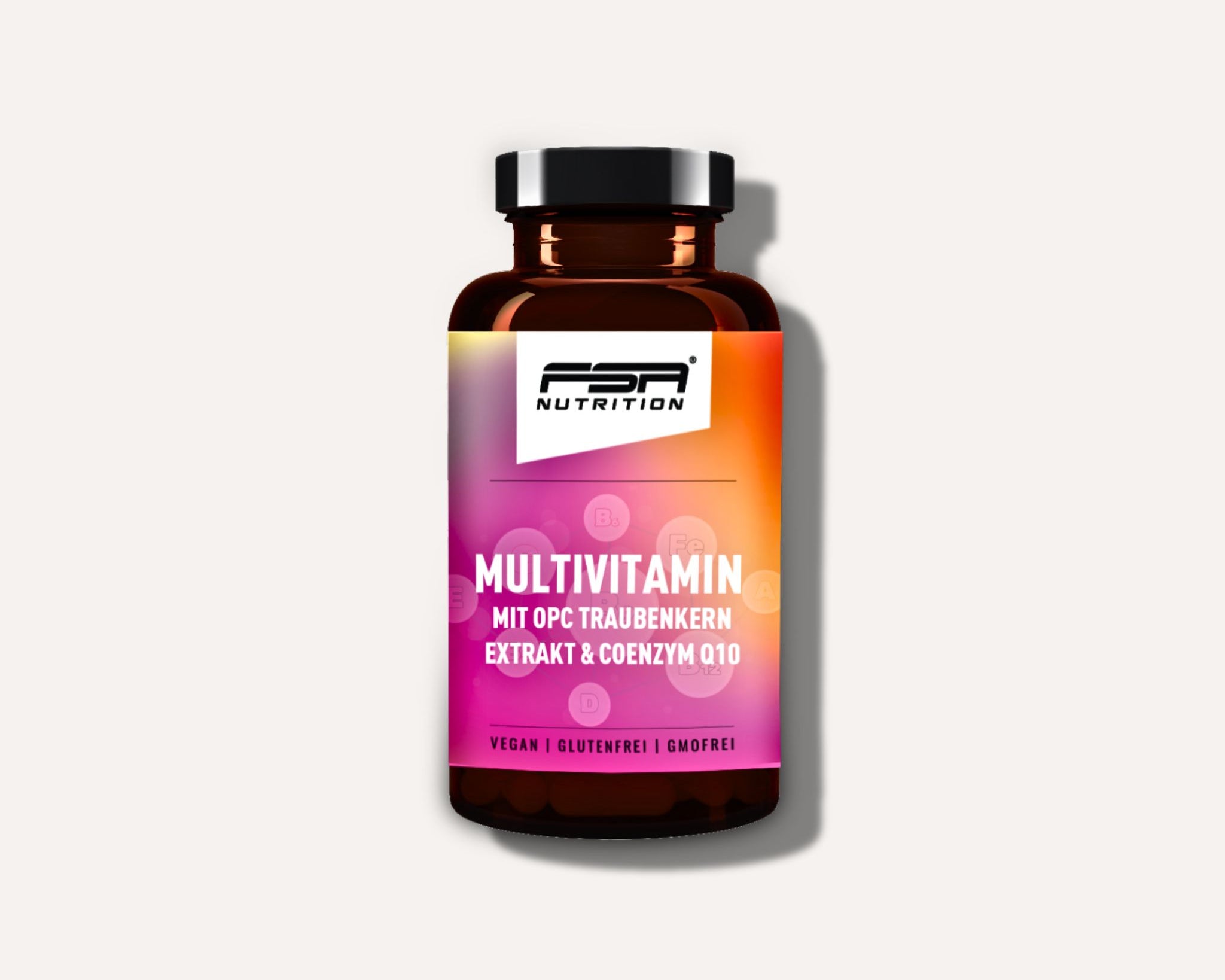 FSA NUTRITION Multivitamin mit OPC Traubenkern Extrakt & Coenzym Q10 - Hochwertiges Multivitamin Präparat mit OPC Traubenkern Extrakt & Coenzym Q10.