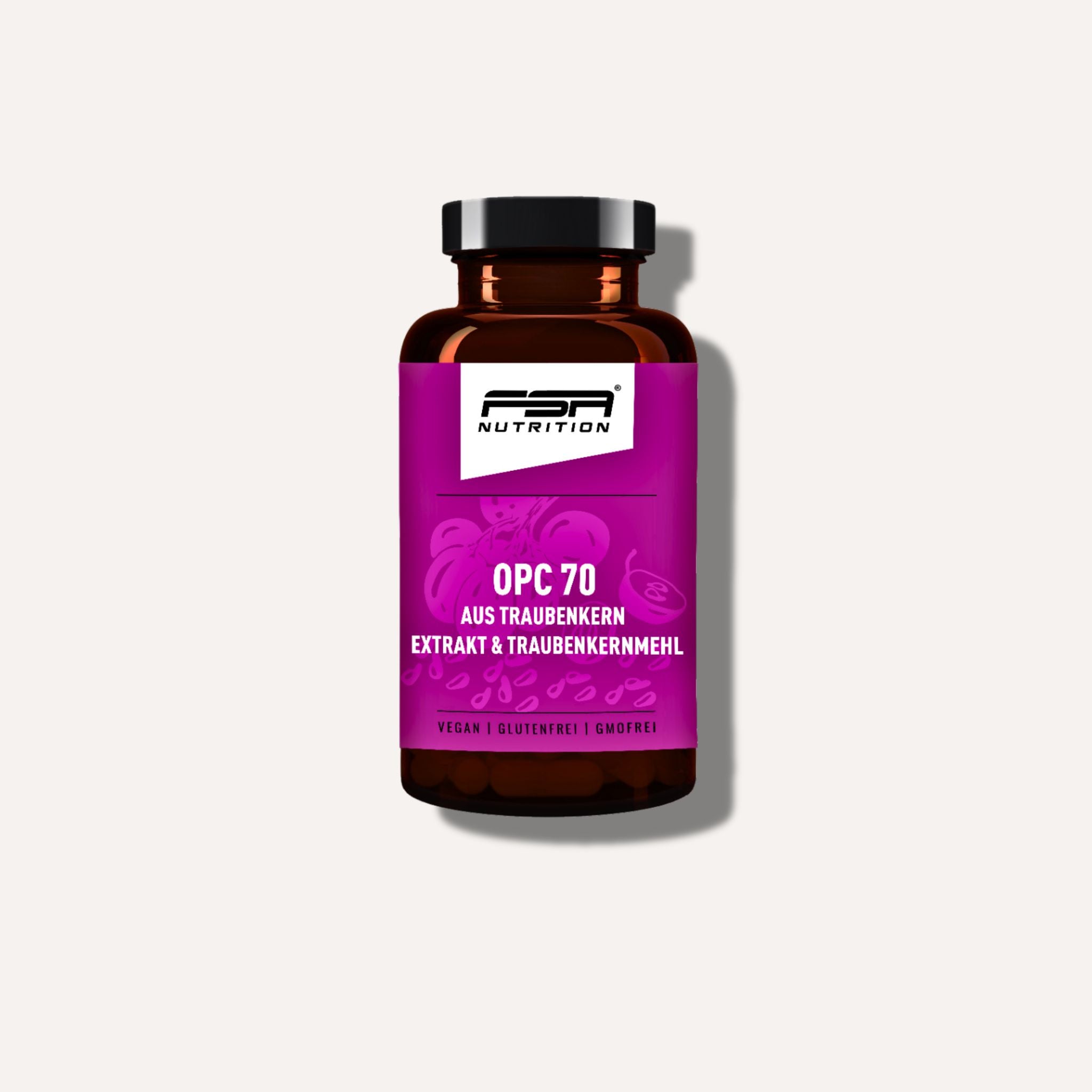 FSA NUTRITION OPC 70 aus Traubenkern Extrakt & Traubenkernmehl - 60 Kapseln