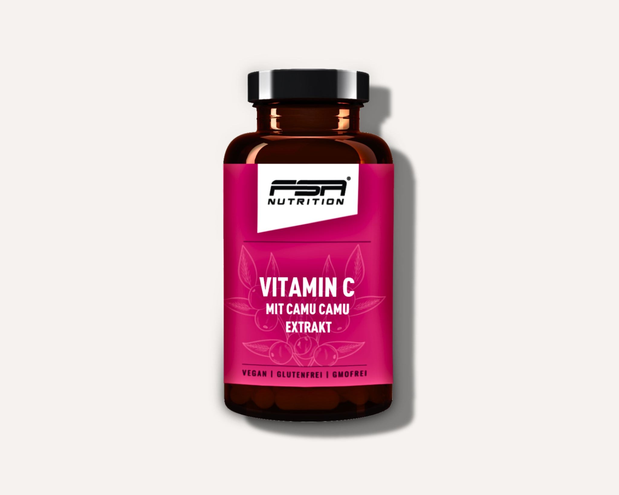 FSA NUTRITION Vitamin C mit CamuCamu Extrakt - 60 Kapseln - Vitamin C mit CamuCamu Extrakt.