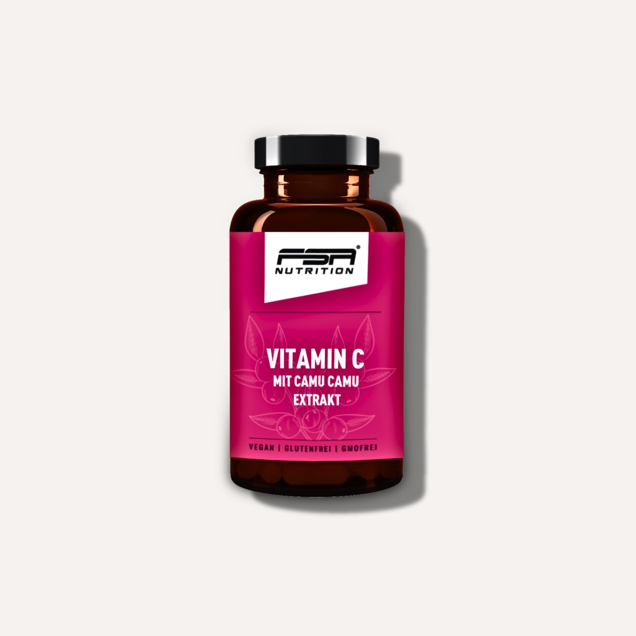 FSA NUTRITION Vitamin C mit CamuCamu Extrakt - 60 Kapseln - Vitamin C mit CamuCamu Extrakt.