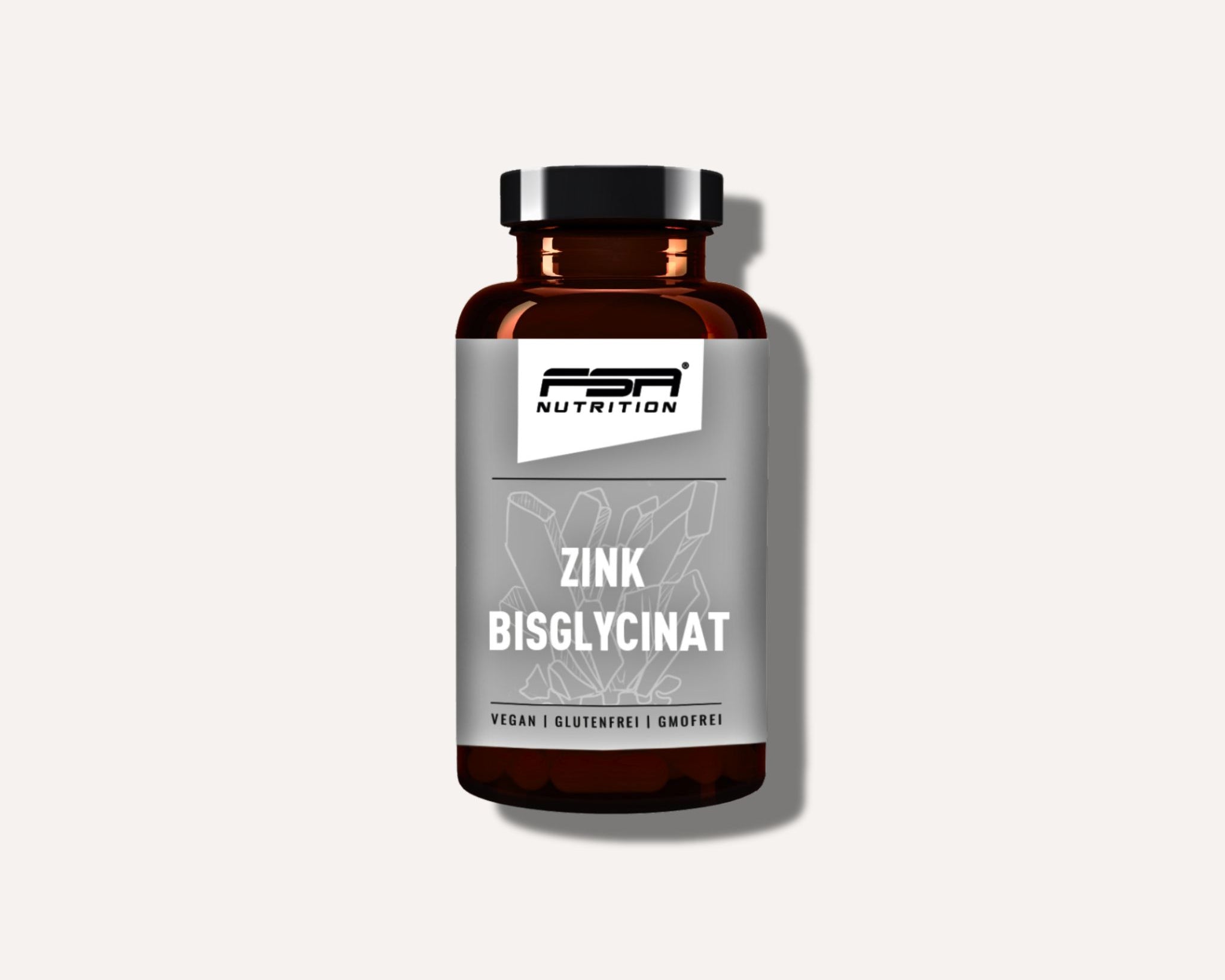 FSA NUTRITION Zink Bisglycinat 25 mg - 365 Tabletten - Jede Tagesdosis von einer Tablette enthält 25 mg elementares Zink. Hochwertiges Zink-Bisglycinat, die Form mit der höchstmöglichen Bioverfügbarkeit.