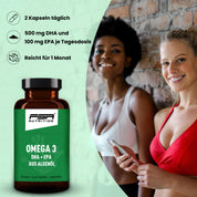 Set "Health Basic" Multivitamin + Omega 3 vegan + Sango Koralle