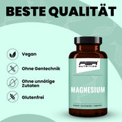 Magnesium Bisglycinat & Citrate im Glas - 120 Kapseln