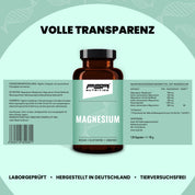 Magnesium Bisglycinat & Citrate im Glas - 120 Kapseln